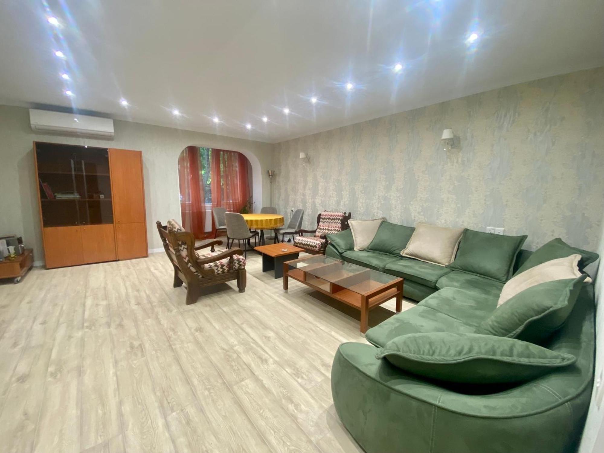 Spacious Dinamo Apartment Tbilisi ภายนอก รูปภาพ